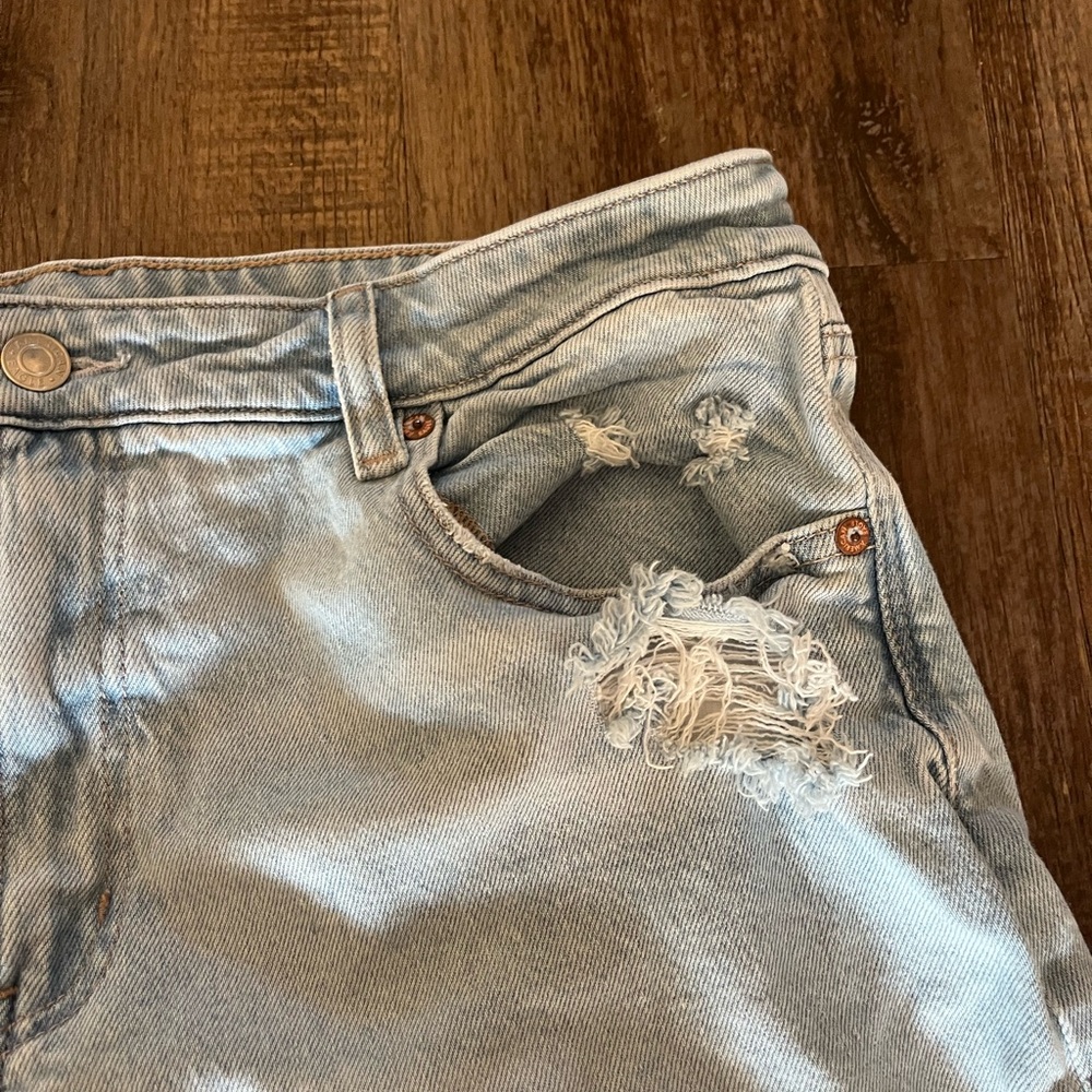AE stretch low rise baggy 8in jorts - Picture 5 of 6